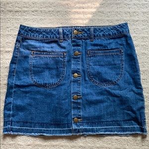 Denim skirt